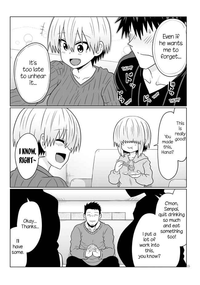 Page 15 Chapter 65 Uzaki-chan wa Asobitai!