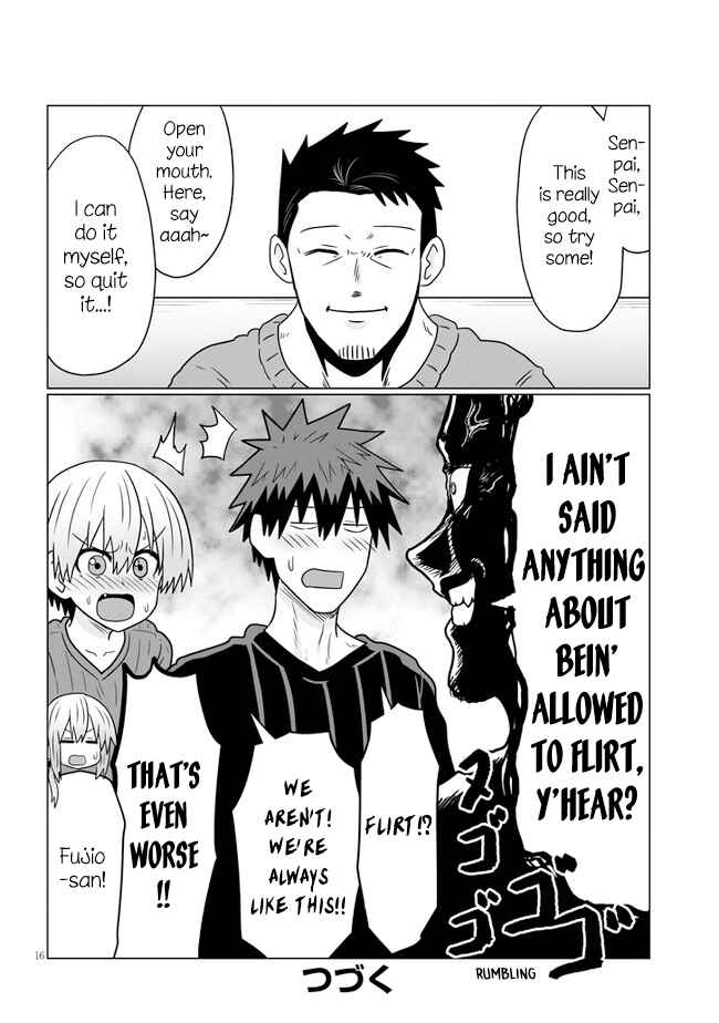 Page 16 Chapter 65 Uzaki-chan wa Asobitai!