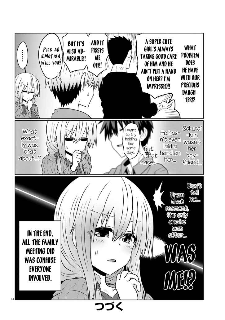 Page 14 Chapter 48 Uzaki-chan wa Asobitai!