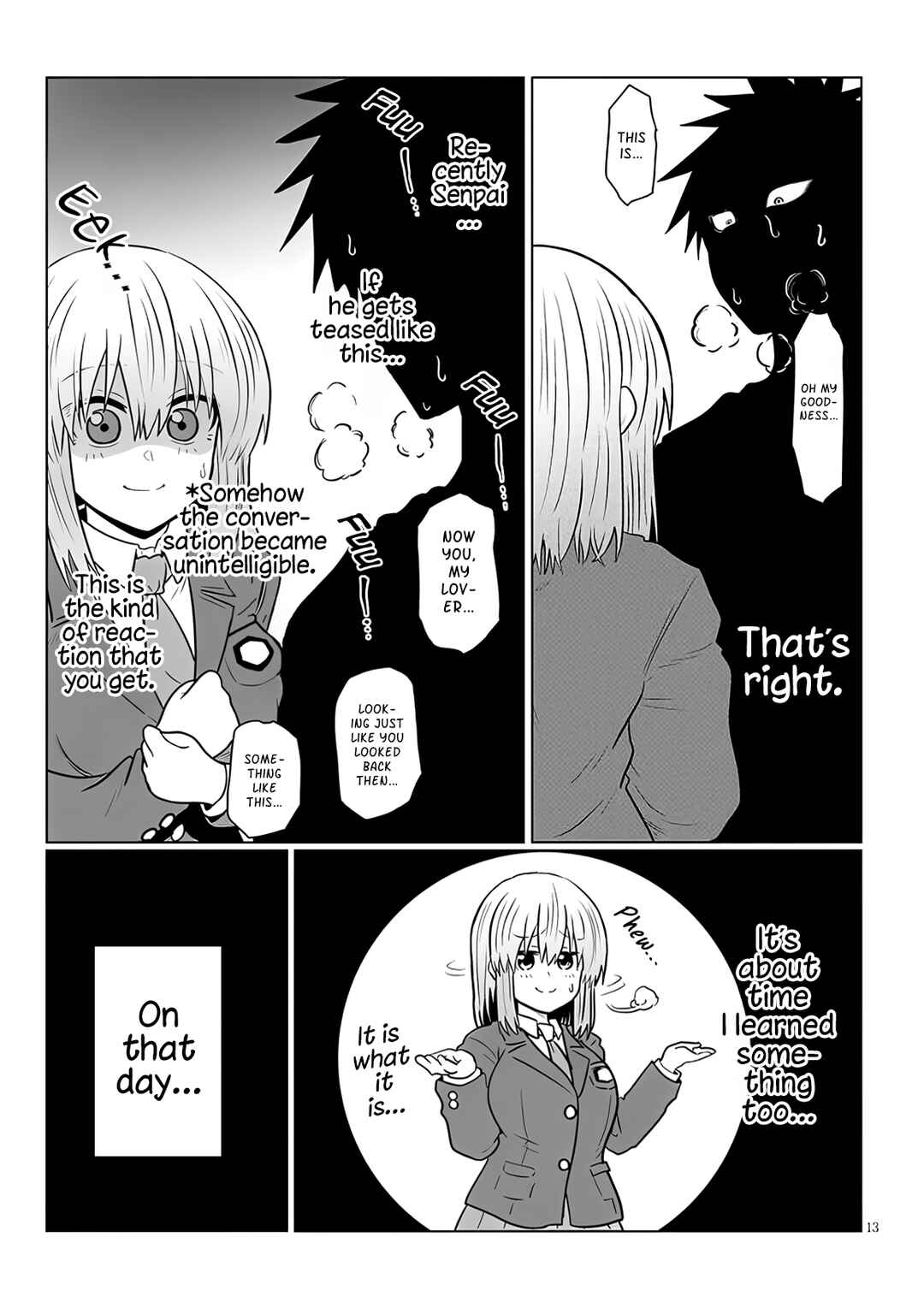 Page 13 Chapter 125 Uzaki-chan wa Asobitai!