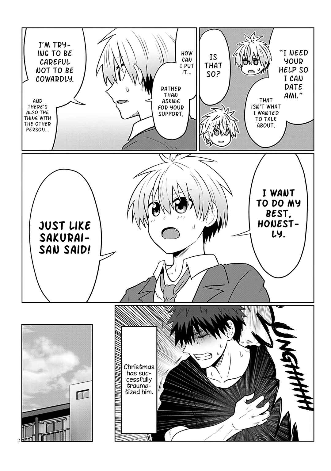 Page 2 Chapter 125 Uzaki-chan wa Asobitai!