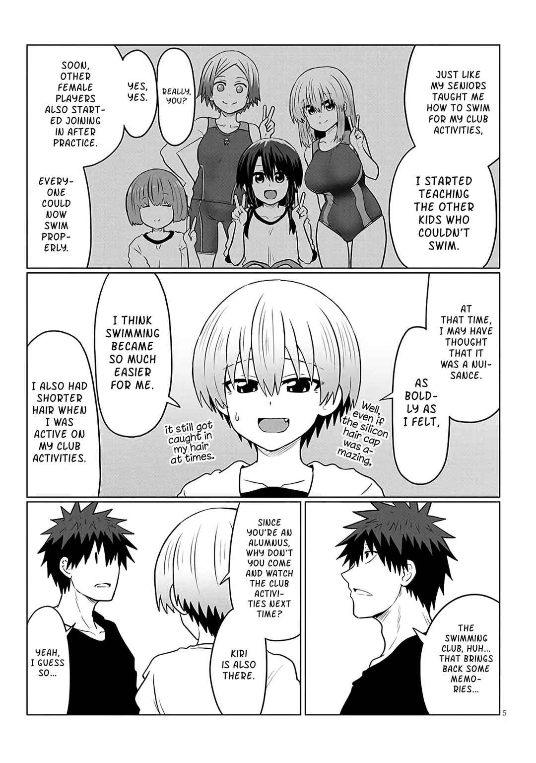 Page 5 Chapter 125 Uzaki-chan wa Asobitai!