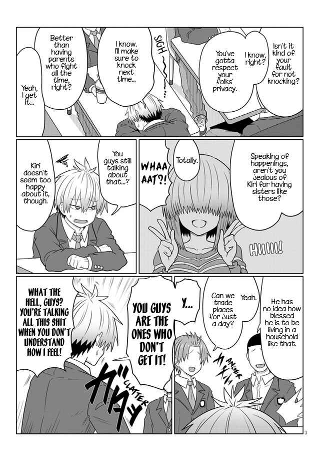 Page 3 Chapter 81 Uzaki-chan wa Asobitai!