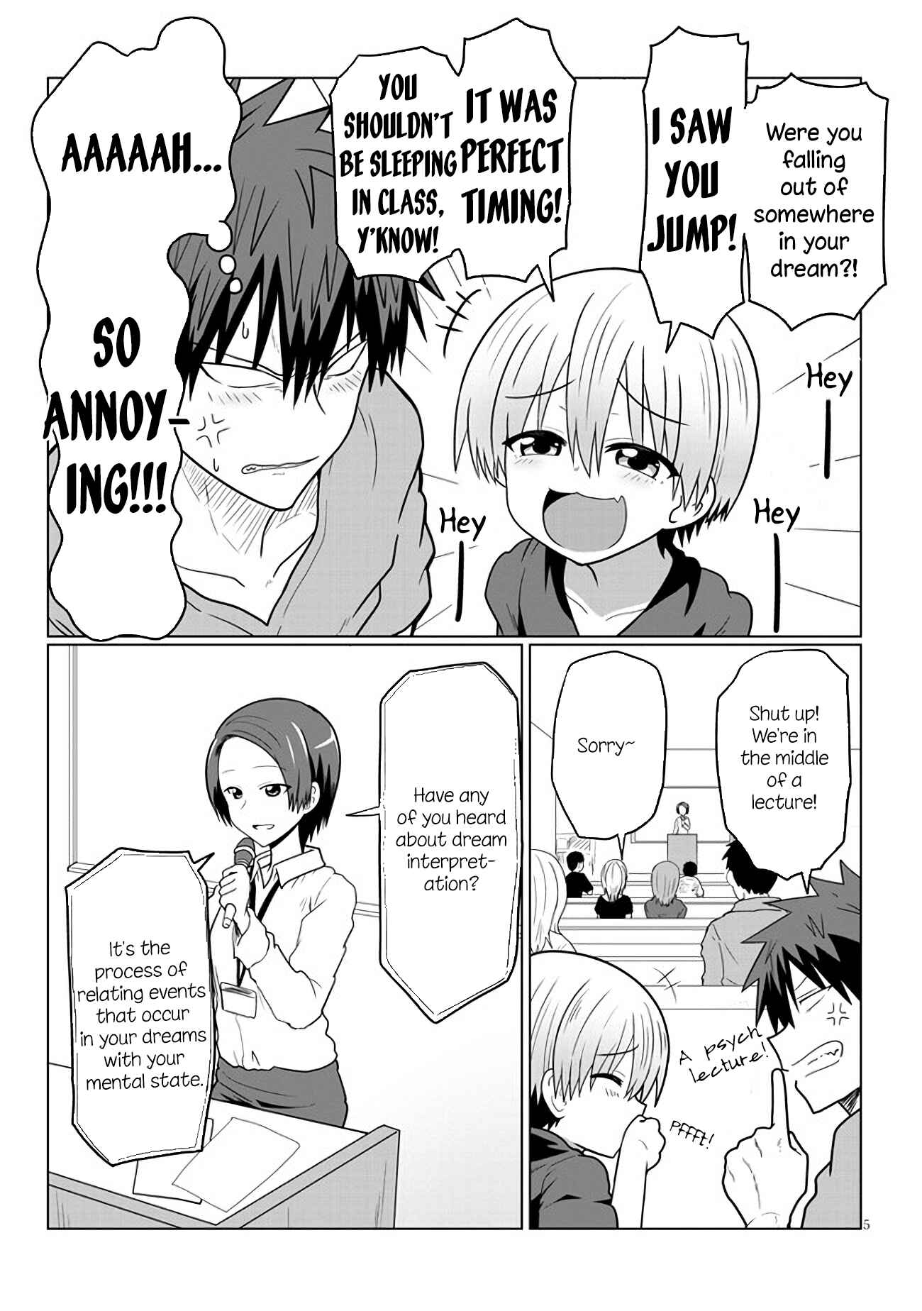 Page 5 Chapter 14 Uzaki-chan wa Asobitai!