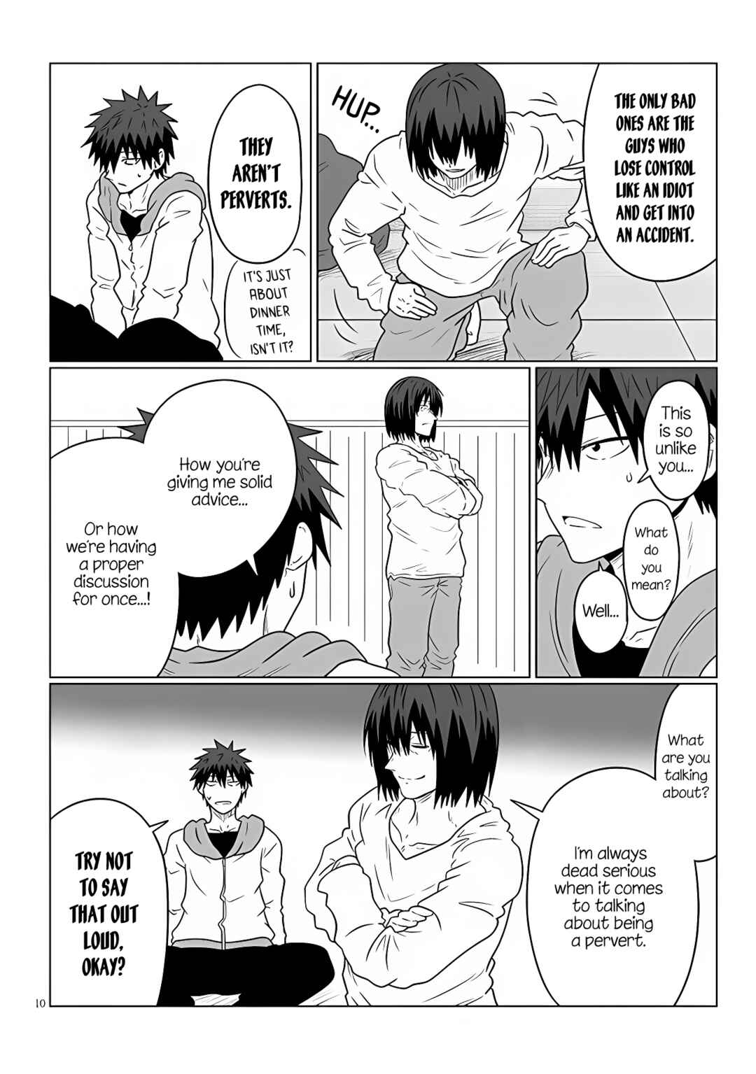 Page 10 Chapter 103 Uzaki-chan wa Asobitai!