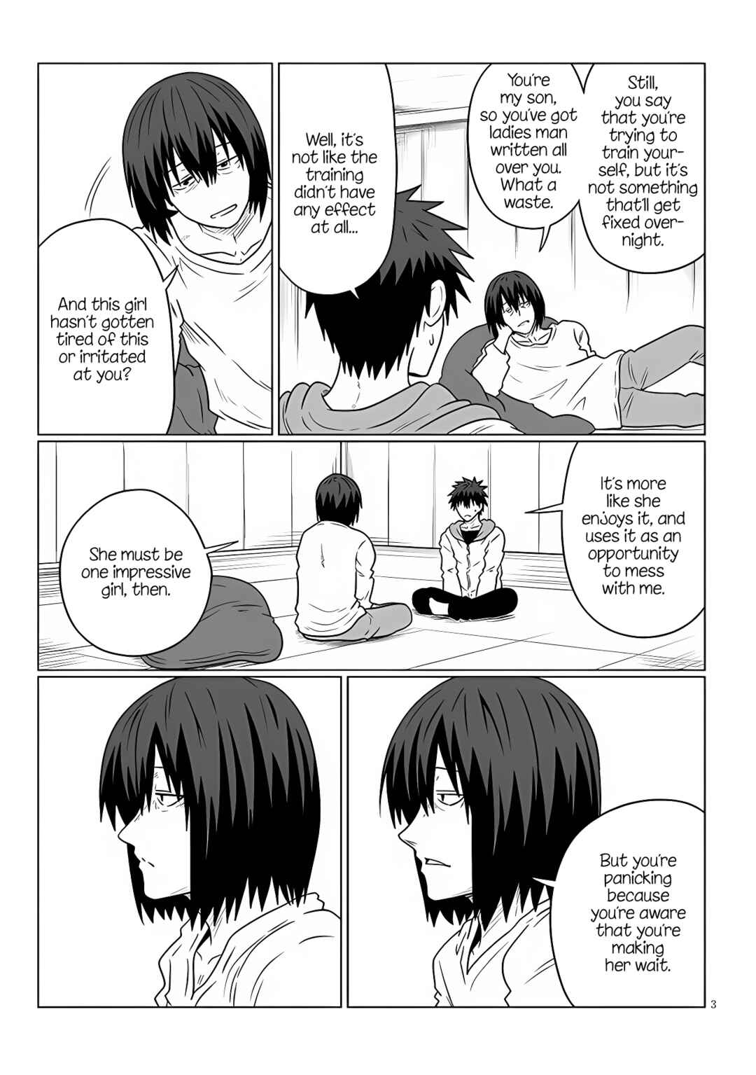 Page 3 Chapter 103 Uzaki-chan wa Asobitai!
