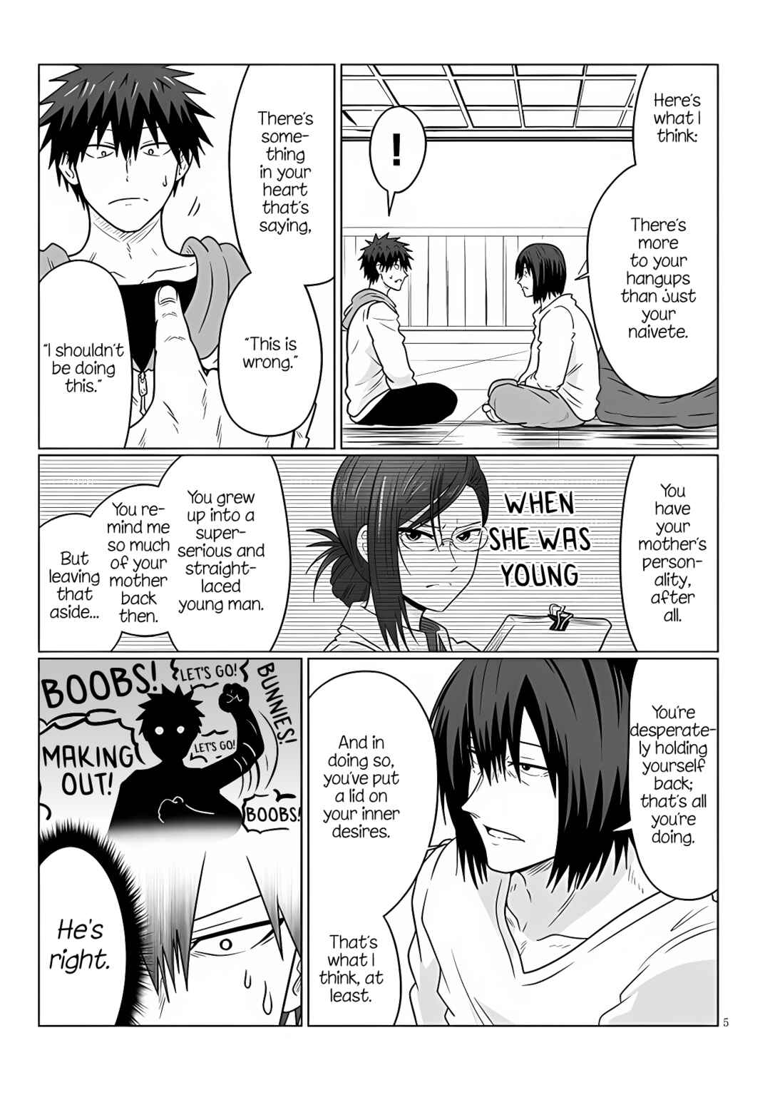 Page 5 Chapter 103 Uzaki-chan wa Asobitai!