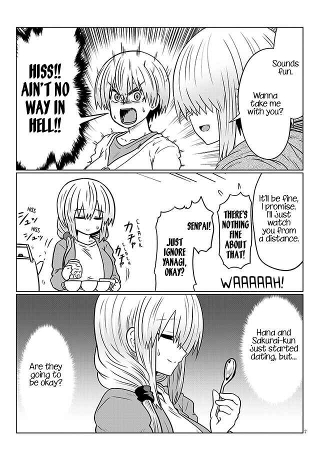 Page 7 Chapter 91.1 Uzaki-chan wa Asobitai!