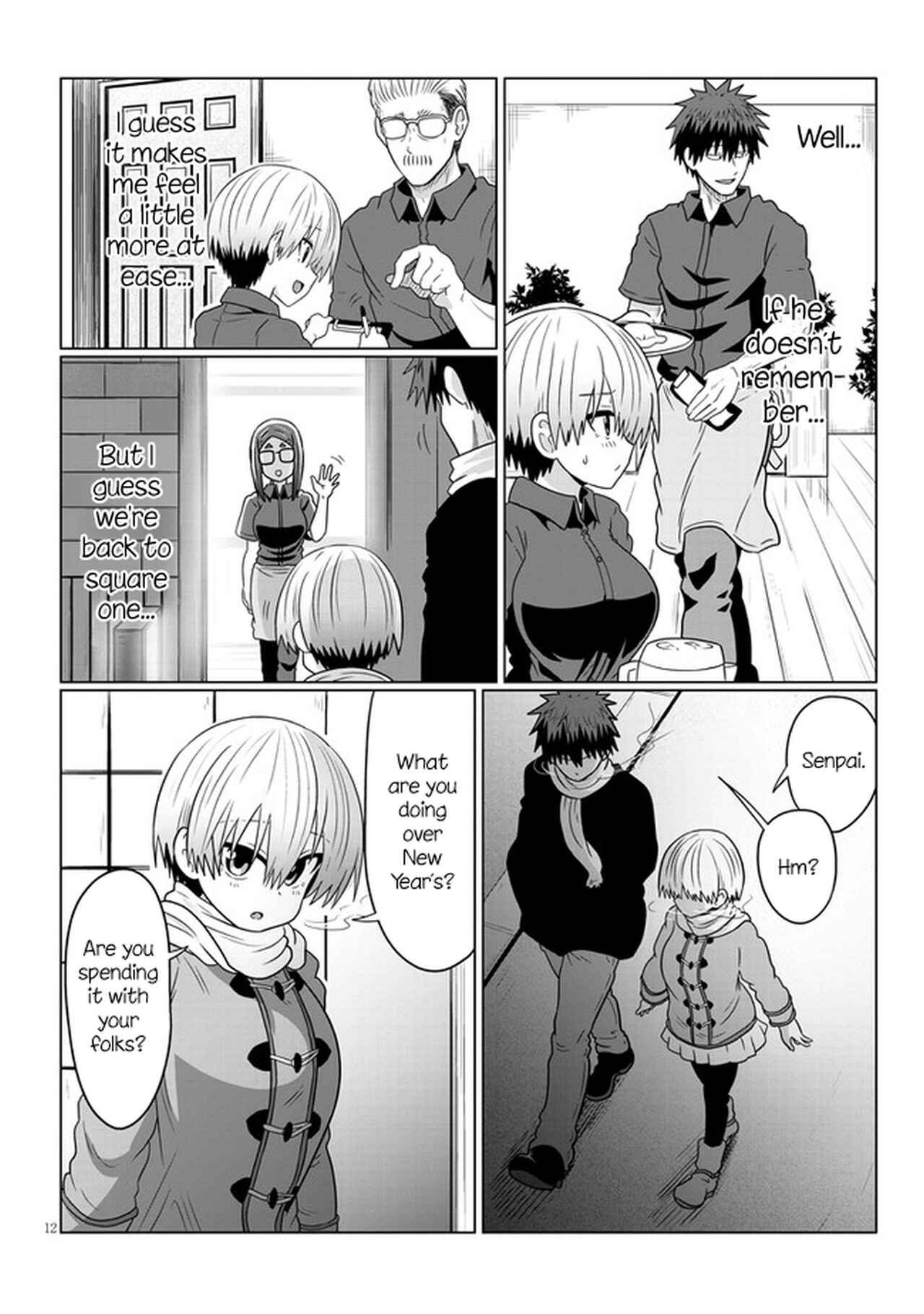 Page 12 Chapter 68 Uzaki-chan wa Asobitai!