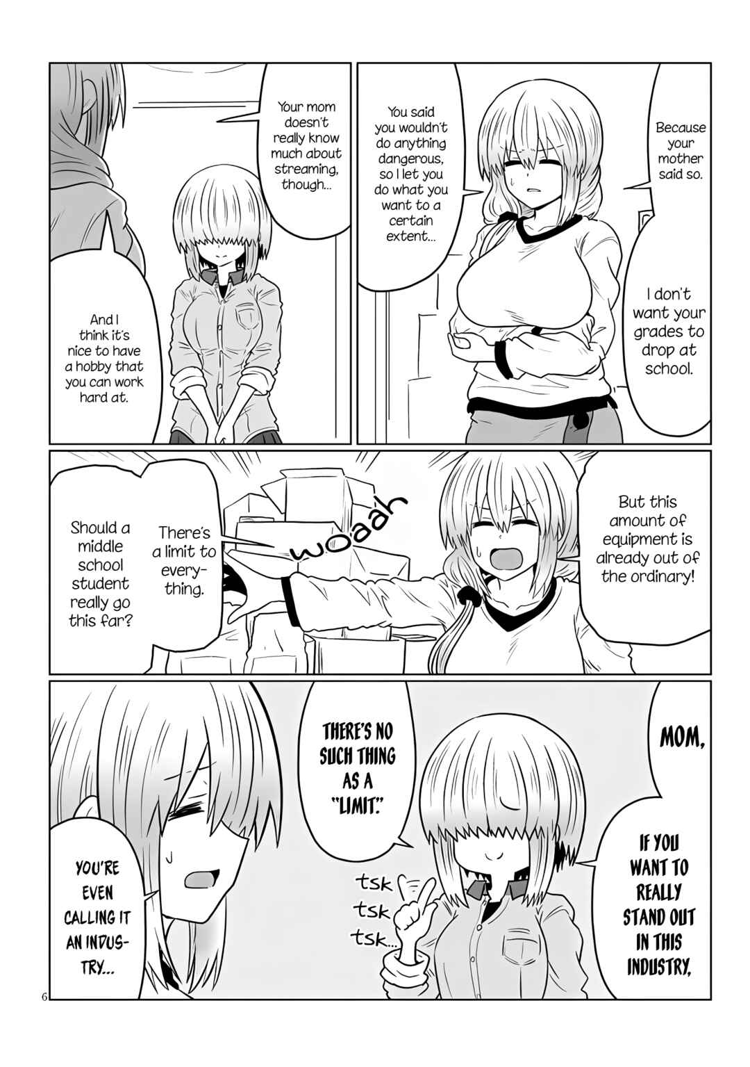 Page 6 Chapter 116 Uzaki-chan wa Asobitai!