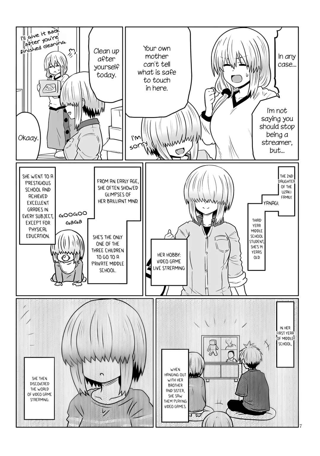 Page 7 Chapter 116 Uzaki-chan wa Asobitai!