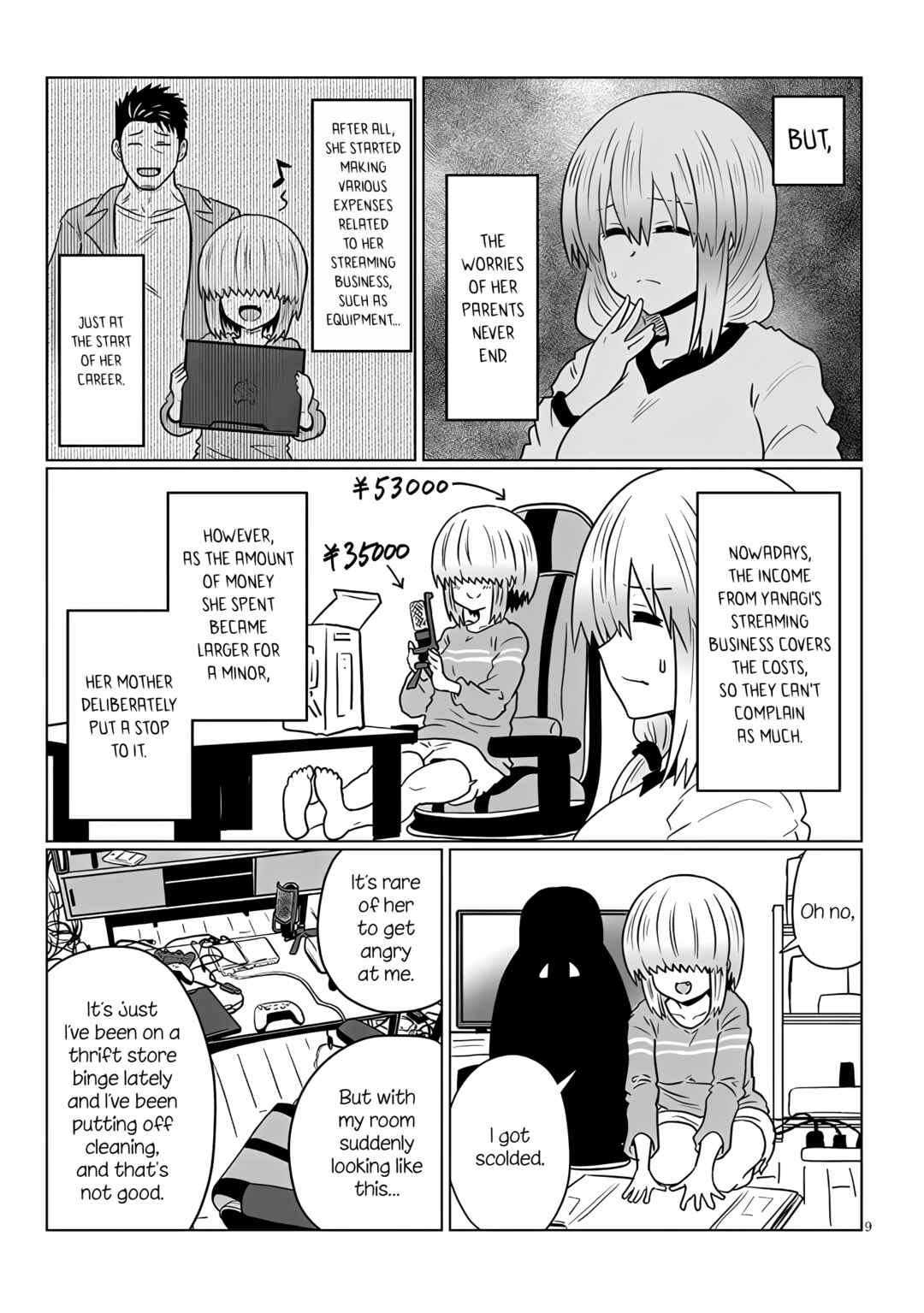 Page 9 Chapter 116 Uzaki-chan wa Asobitai!