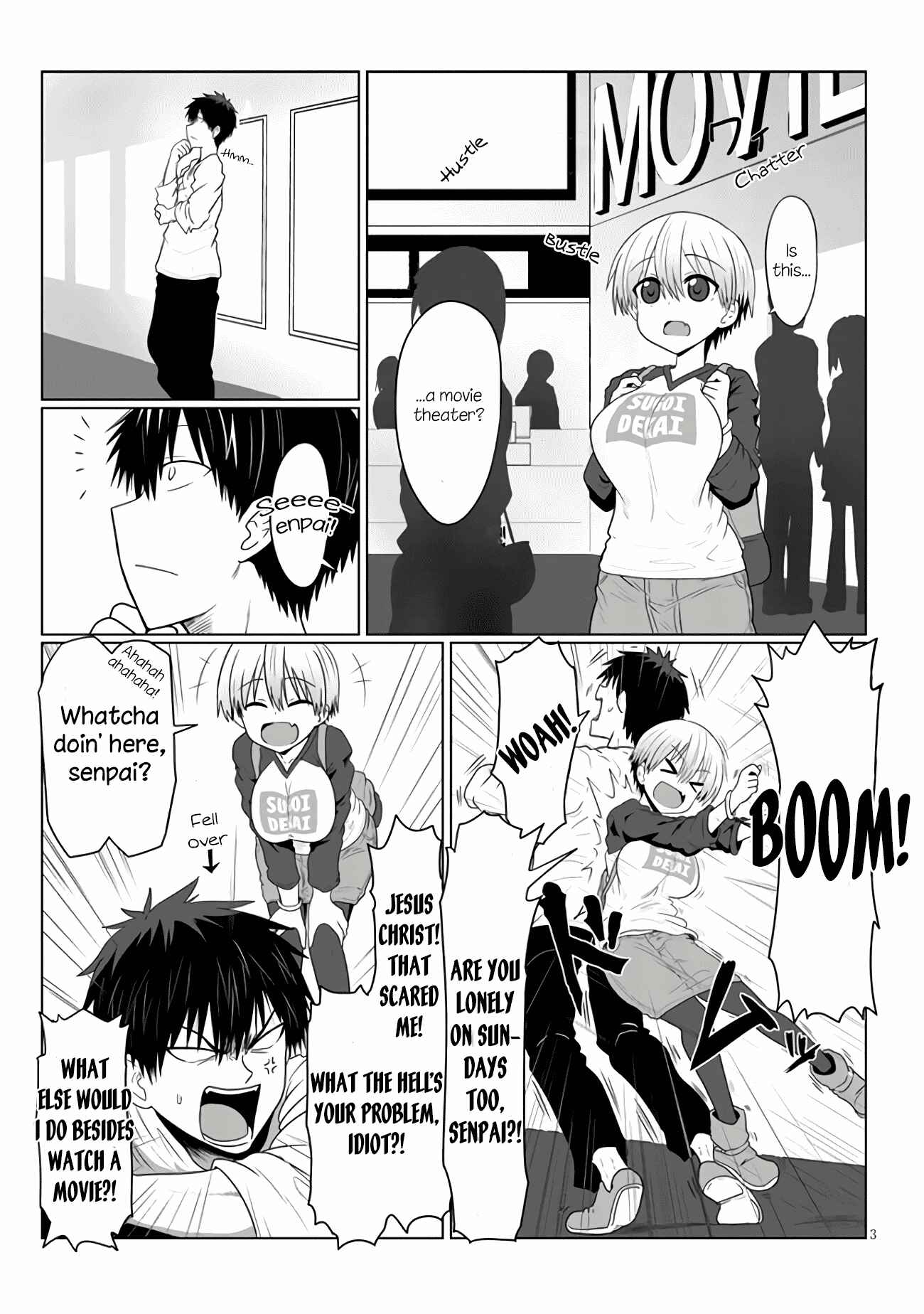 Page 3 Chapter 2 Uzaki-chan wa Asobitai!