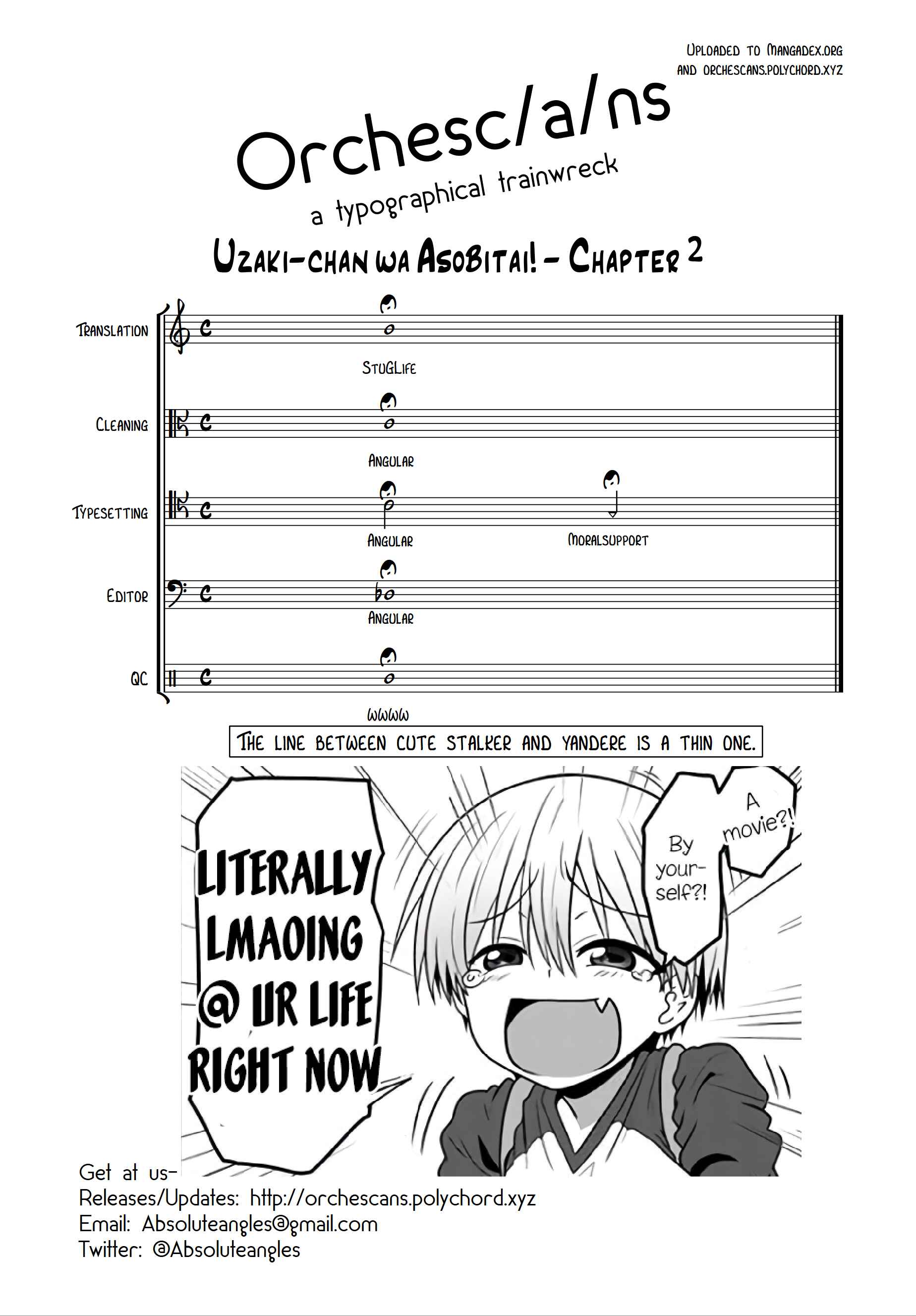 Page 9 Chapter 2 Uzaki-chan wa Asobitai!