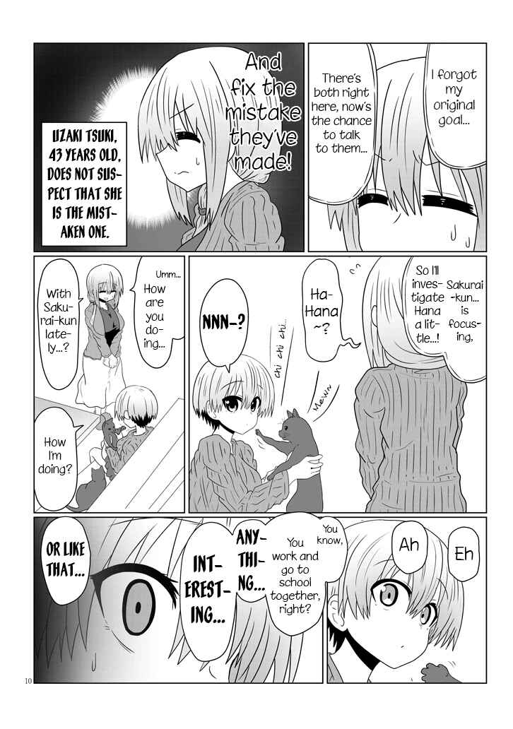 Page 10 Chapter 39 Uzaki-chan wa Asobitai!