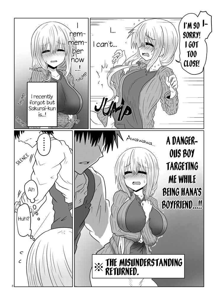 Page 8 Chapter 39 Uzaki-chan wa Asobitai!