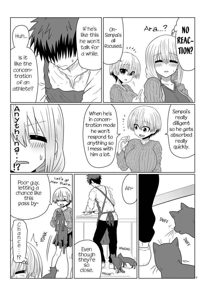 Page 9 Chapter 39 Uzaki-chan wa Asobitai!