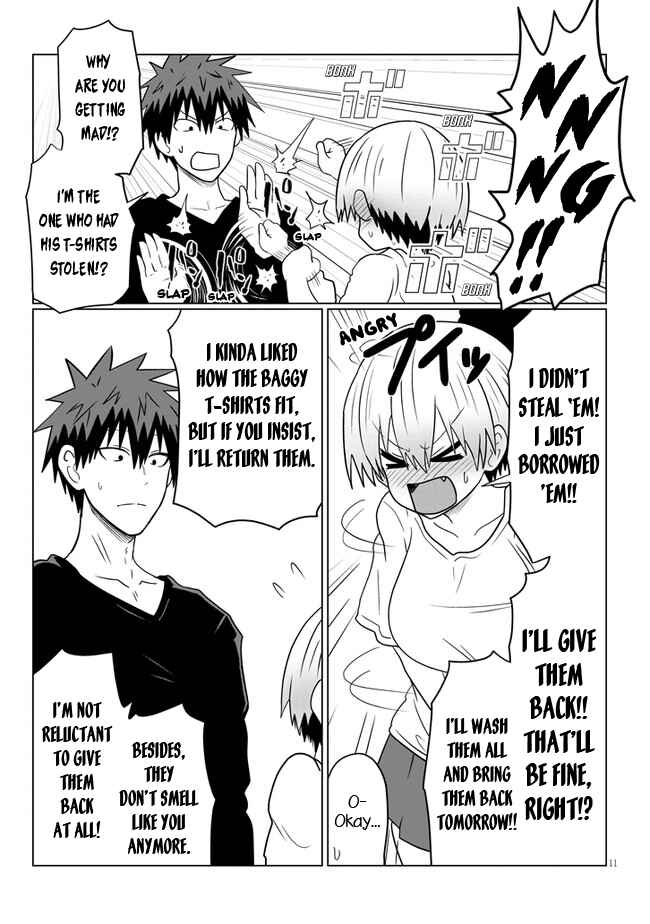 Page 11 Chapter 58 Uzaki-chan wa Asobitai!