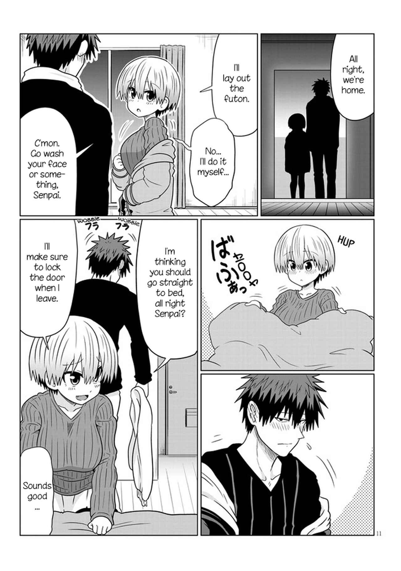 Page 11 Chapter 67 Uzaki-chan wa Asobitai!