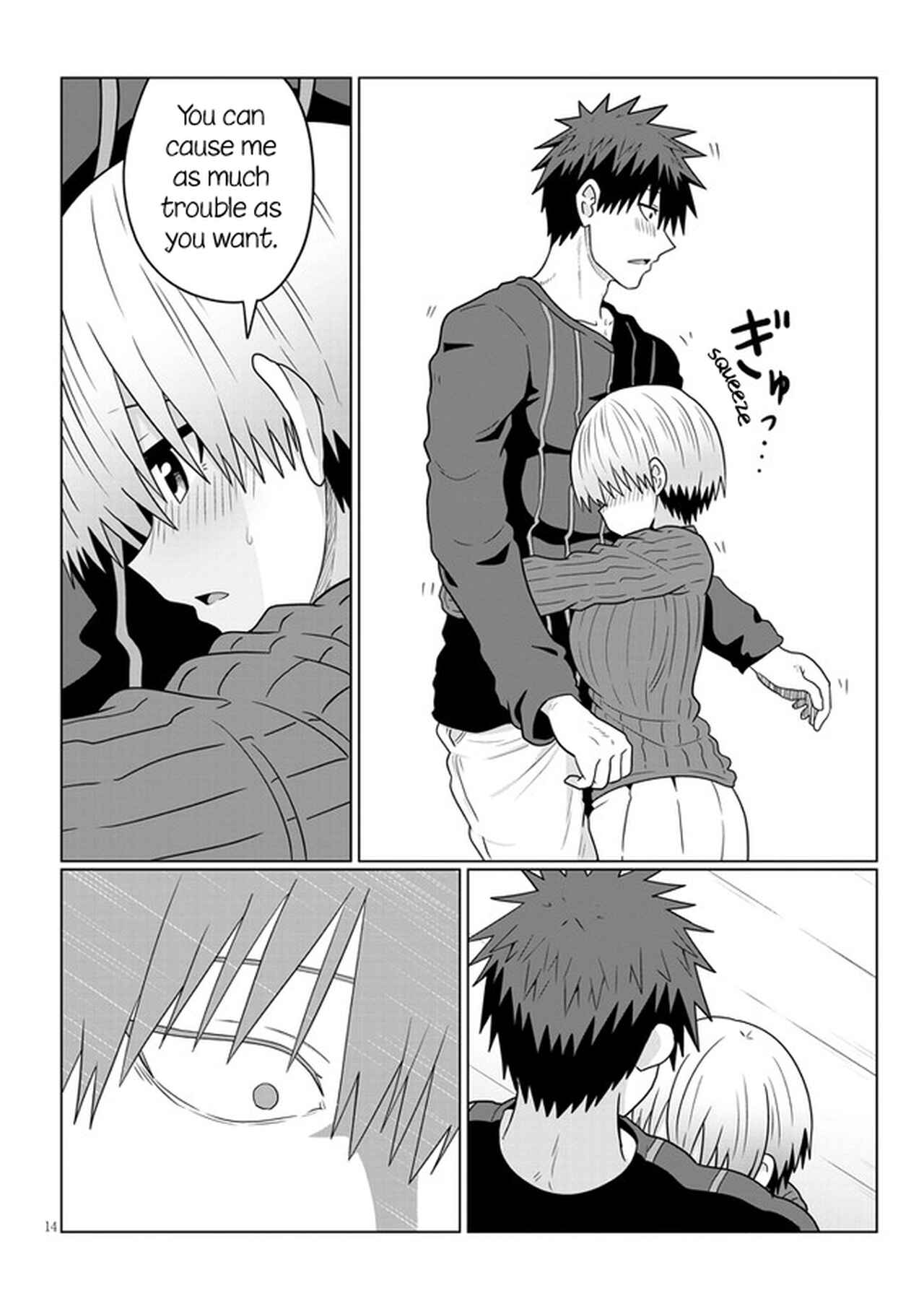 Page 14 Chapter 67 Uzaki-chan wa Asobitai!