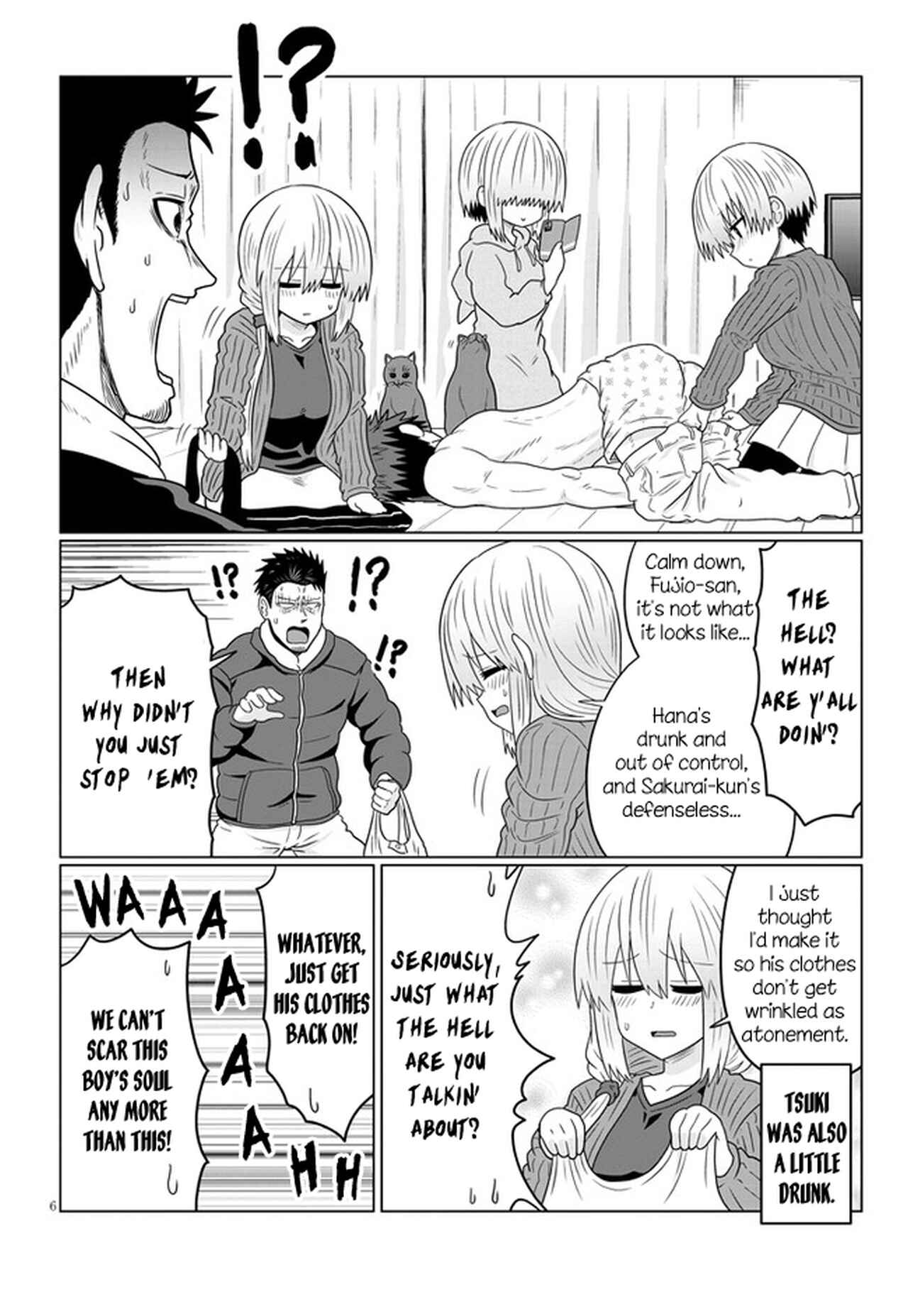 Page 6 Chapter 67 Uzaki-chan wa Asobitai!