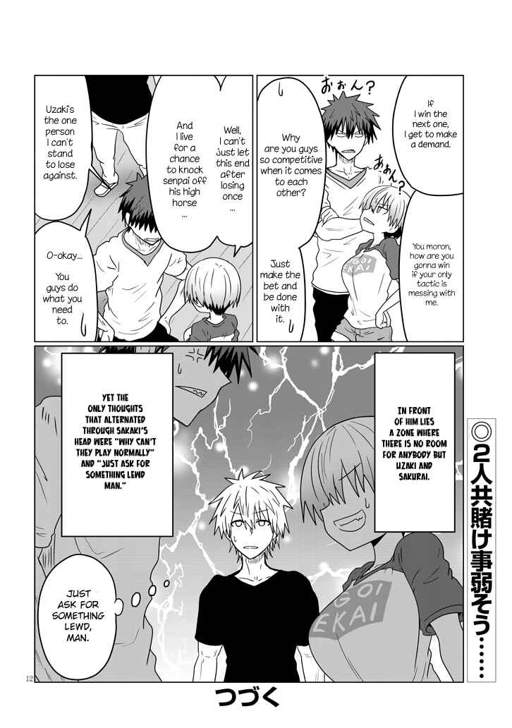 Page 12 Chapter 28 Uzaki-chan wa Asobitai!
