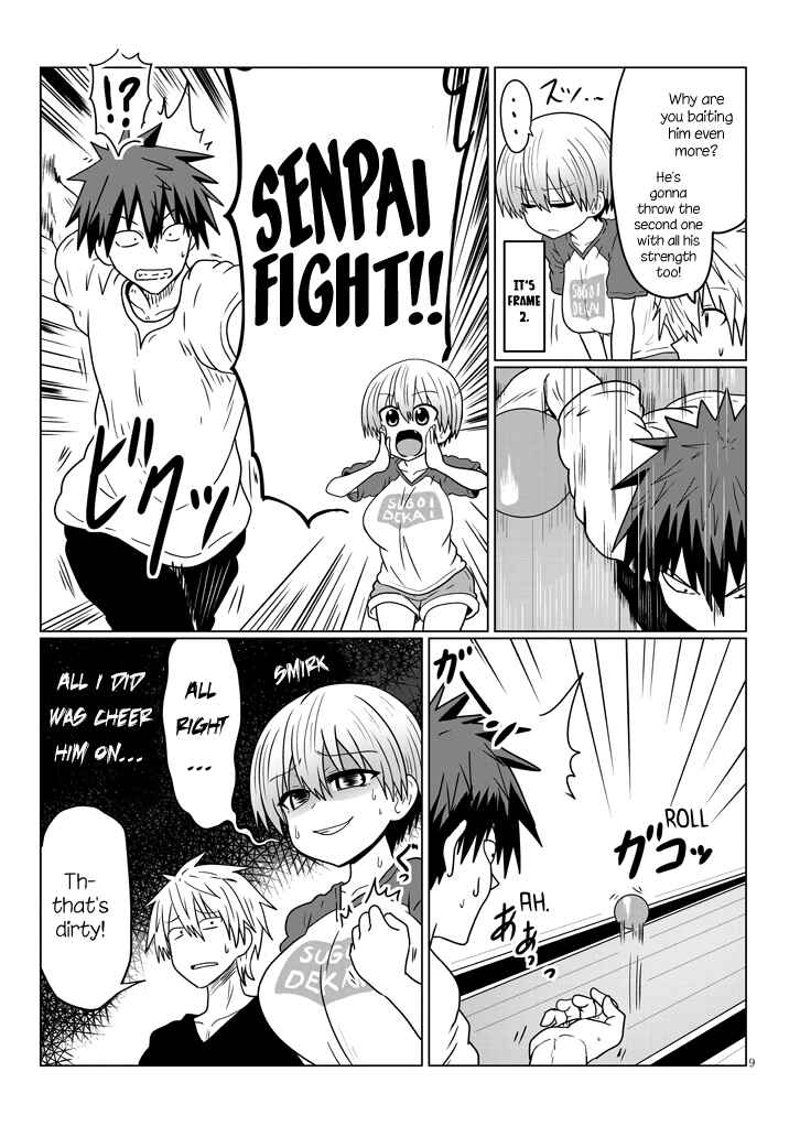 Page 9 Chapter 28 Uzaki-chan wa Asobitai!