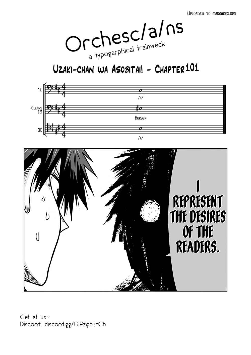 Page 13 Chapter 101 Uzaki-chan wa Asobitai!