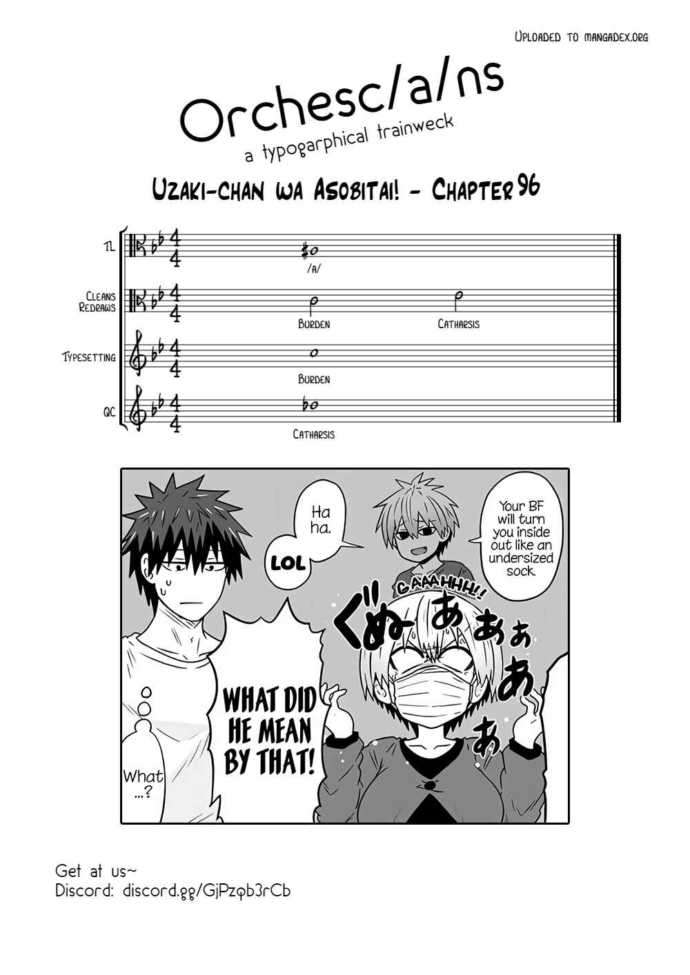 Page 13 Chapter 96 Uzaki-chan wa Asobitai!