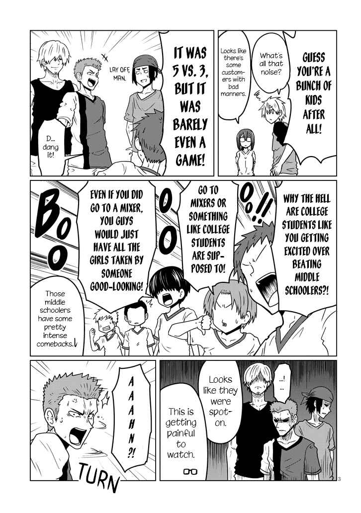 Page 3 Chapter 36 Uzaki-chan wa Asobitai!
