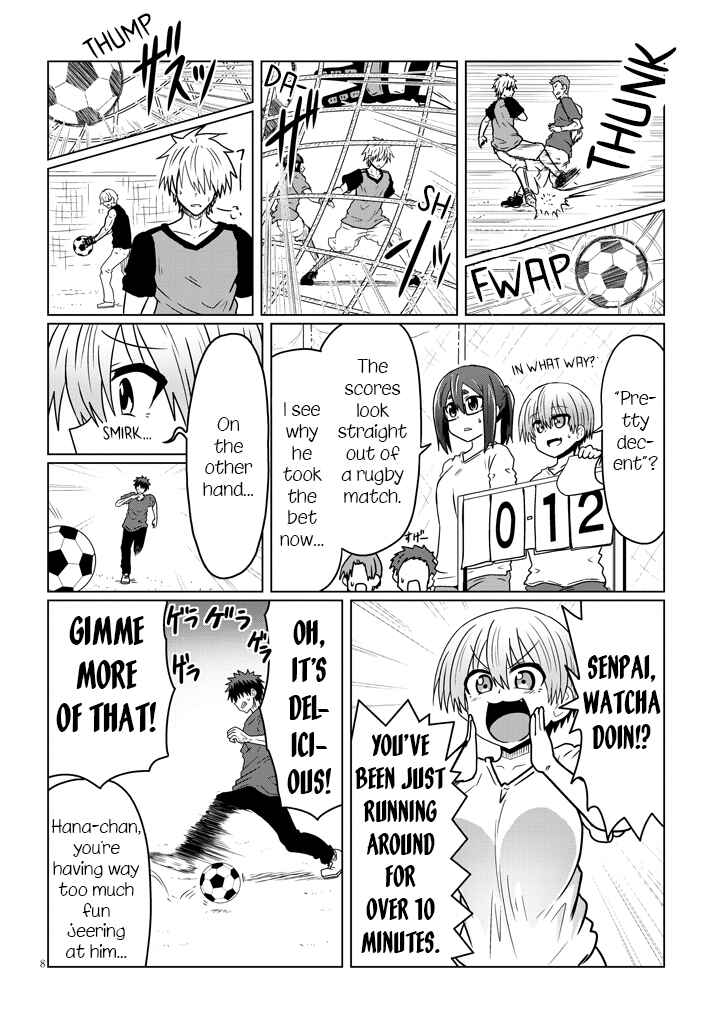 Page 8 Chapter 36 Uzaki-chan wa Asobitai!