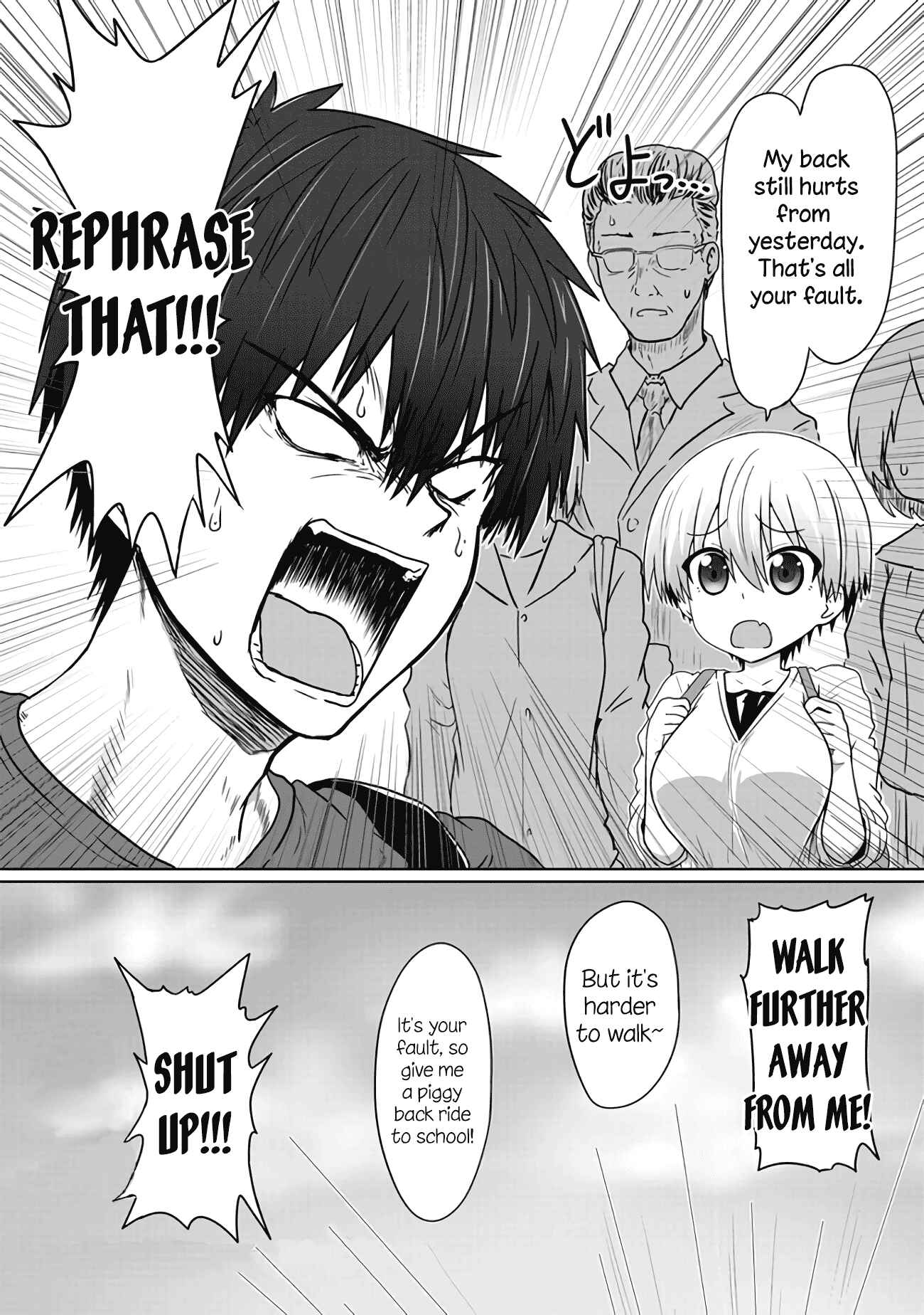 Page 4 Chapter 1.4 Uzaki-chan wa Asobitai!