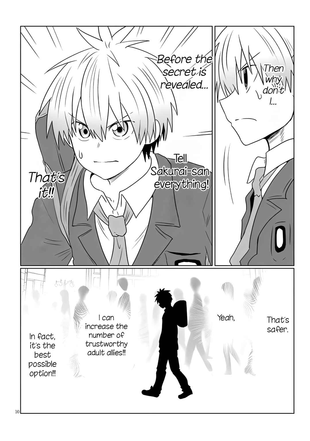 Page 10 Chapter 120 Uzaki-chan wa Asobitai!