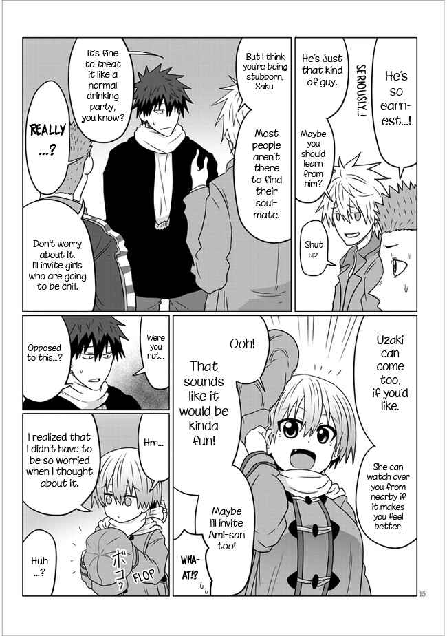 Page 15 Chapter 77 Uzaki-chan wa Asobitai!