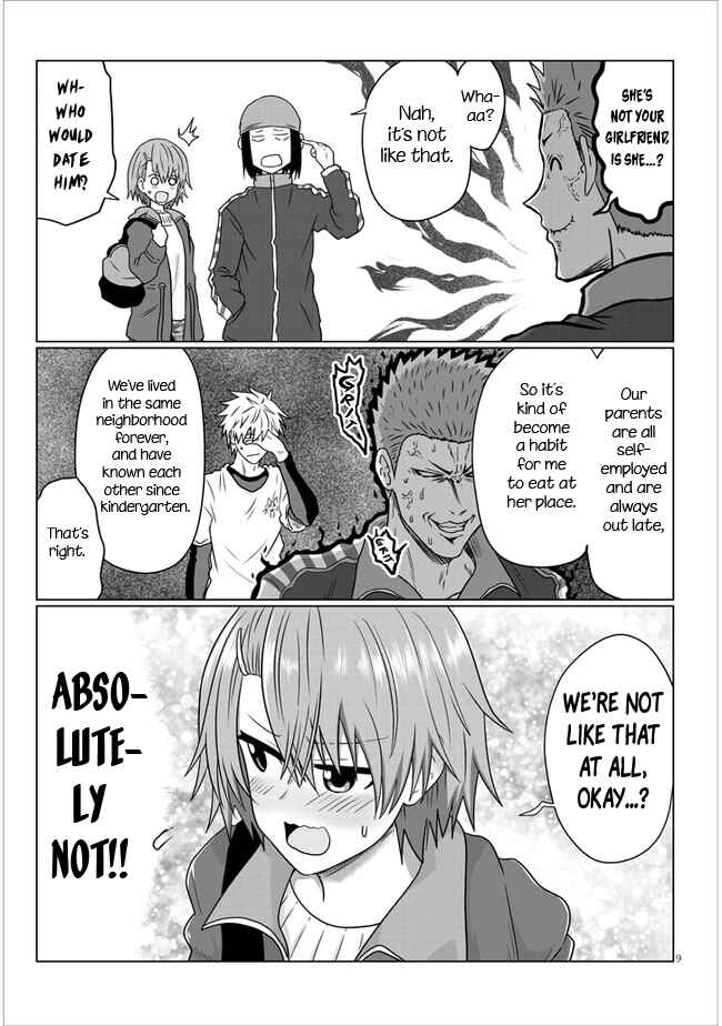 Page 9 Chapter 77 Uzaki-chan wa Asobitai!