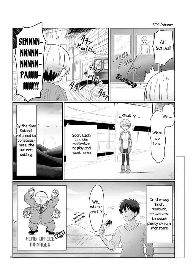 Page 8 Chapter 11 Uzaki-chan wa Asobitai!