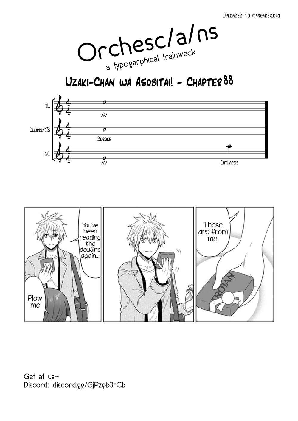 Page 13 Chapter 88 Uzaki-chan wa Asobitai!