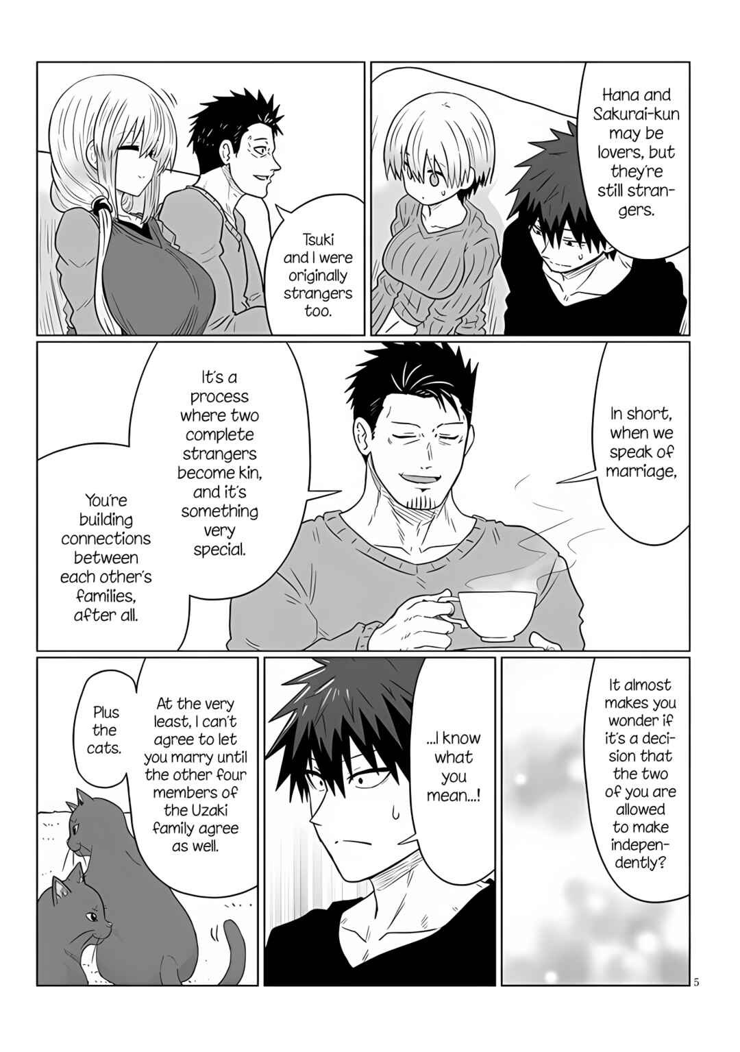 Page 5 Chapter 109 Uzaki-chan wa Asobitai!