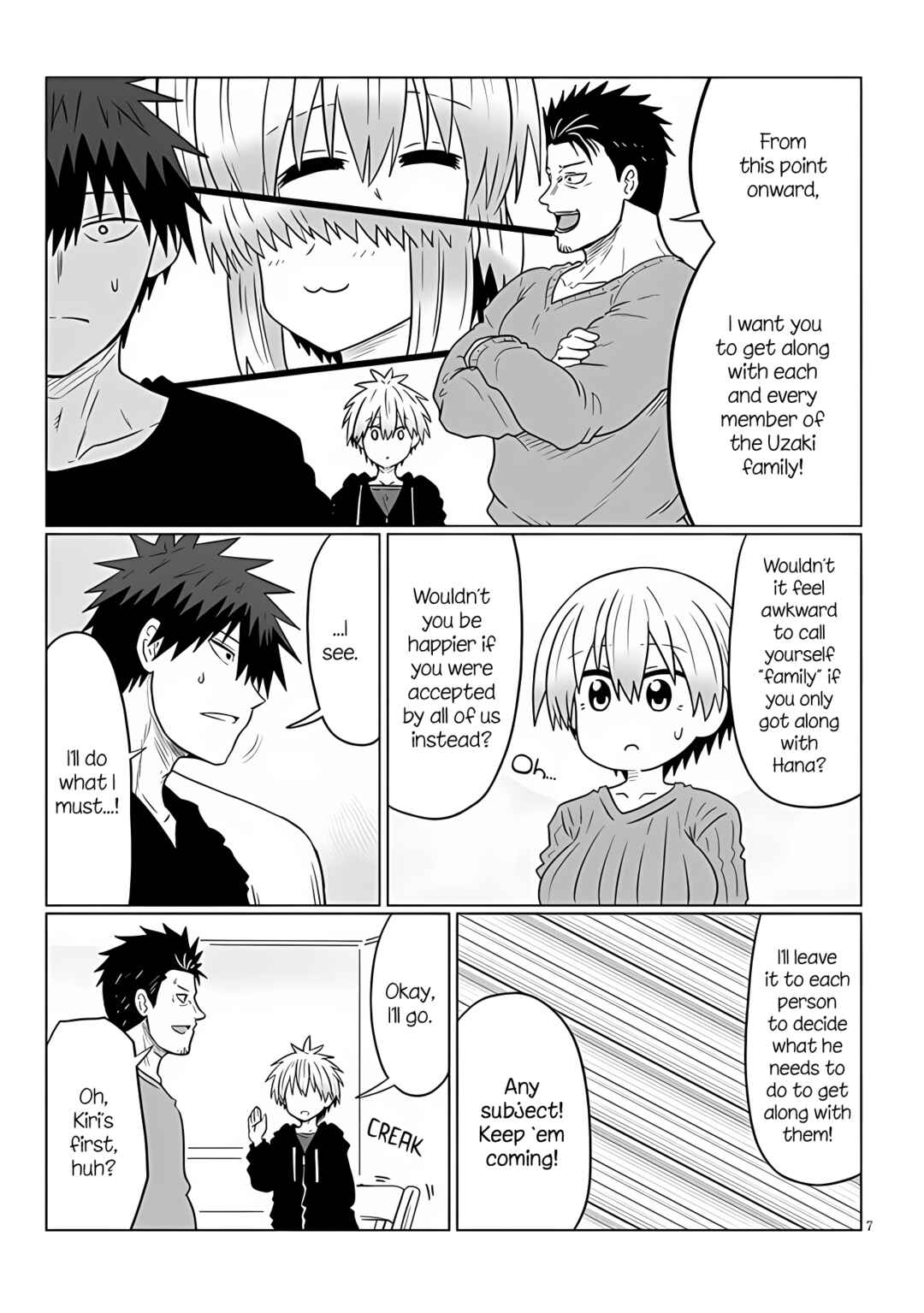 Page 7 Chapter 109 Uzaki-chan wa Asobitai!