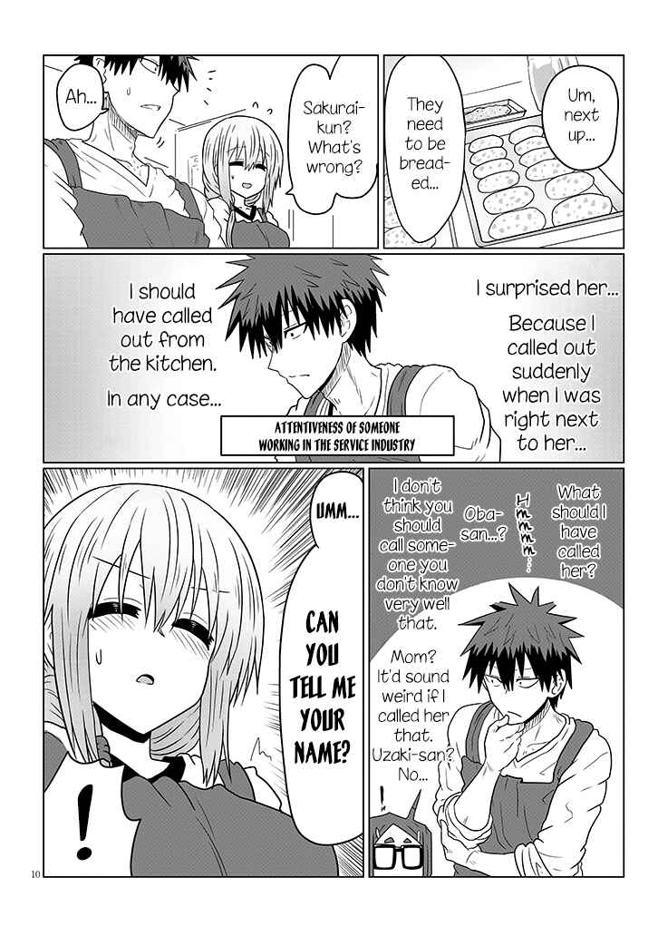 Page 10 Chapter 45 Uzaki-chan wa Asobitai!