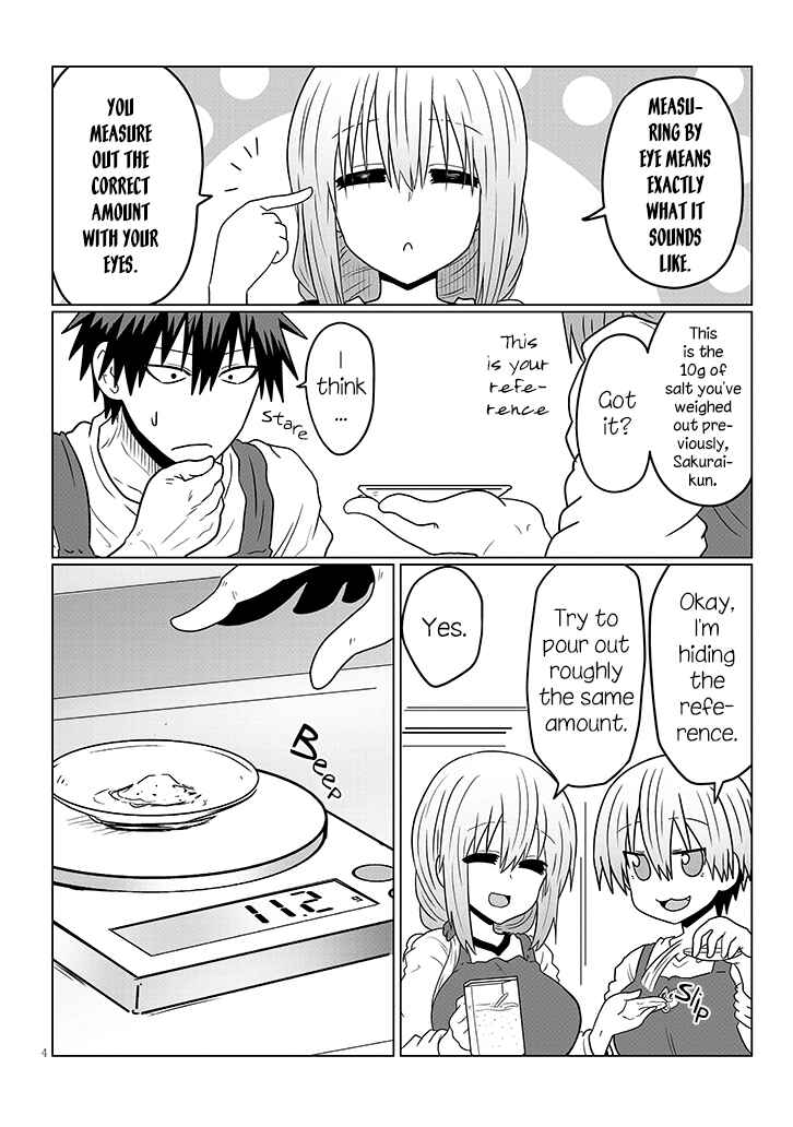 Page 4 Chapter 45 Uzaki-chan wa Asobitai!