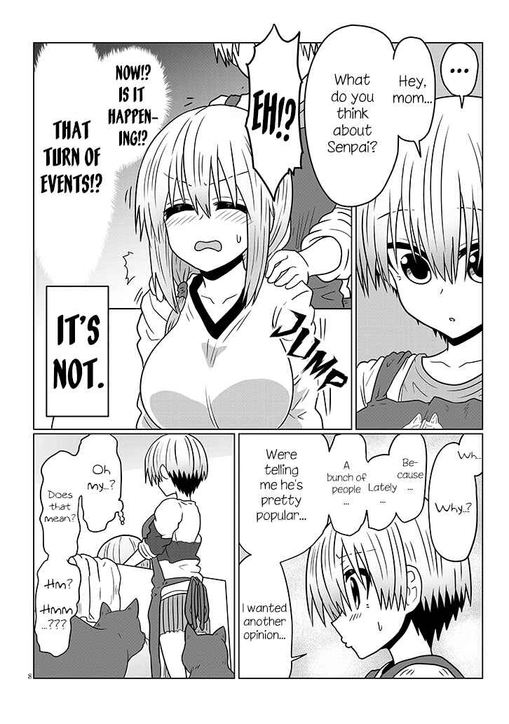 Page 8 Chapter 45 Uzaki-chan wa Asobitai!