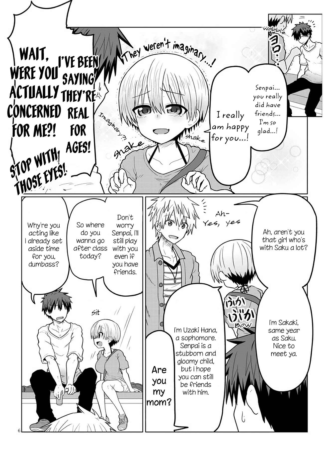Page 6 Chapter 15 Uzaki-chan wa Asobitai!