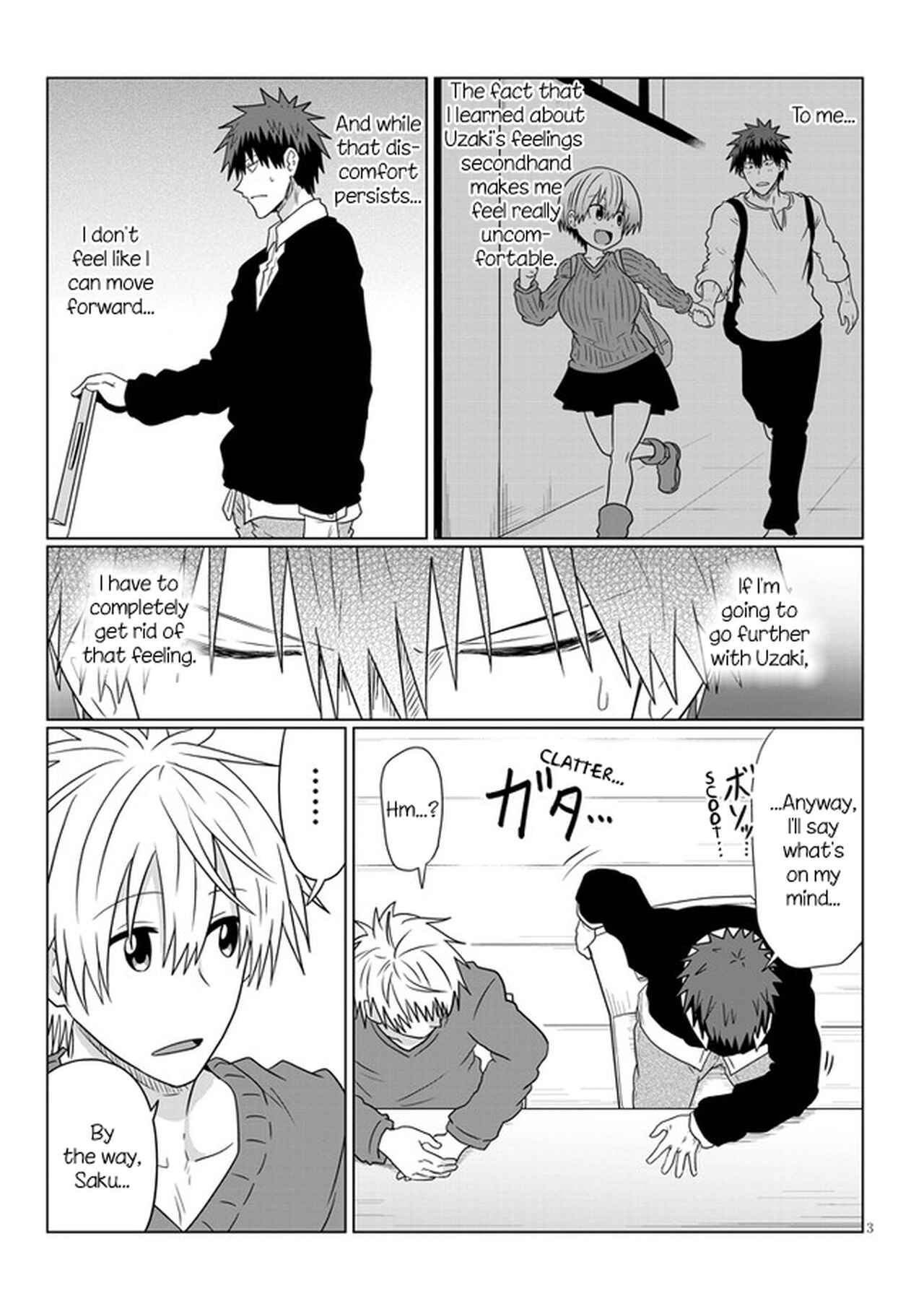 Page 3 Chapter 70 Uzaki-chan wa Asobitai!