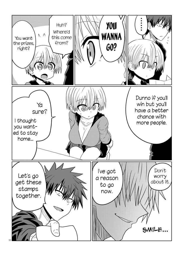 Page 10 Chapter 40 Uzaki-chan wa Asobitai!