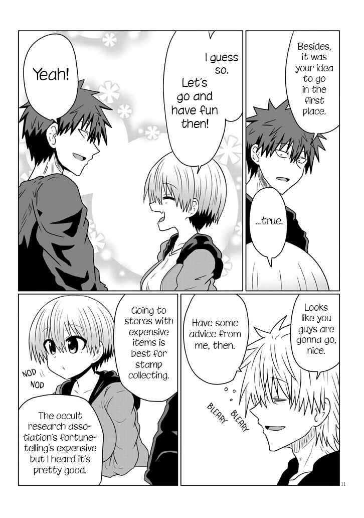 Page 11 Chapter 40 Uzaki-chan wa Asobitai!