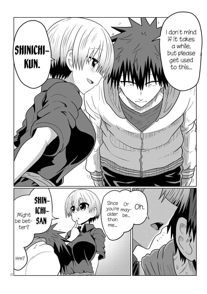 Page 12 Chapter 46 Uzaki-chan wa Asobitai!
