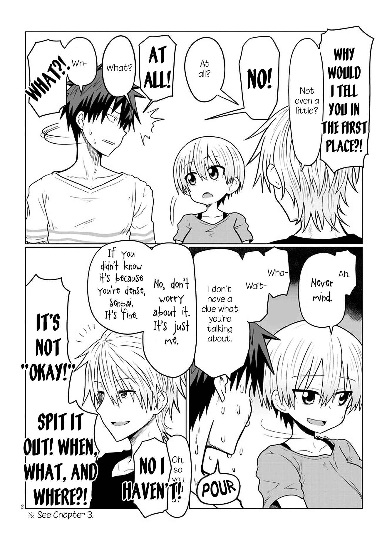 Page 2 Chapter 16 Uzaki-chan wa Asobitai!