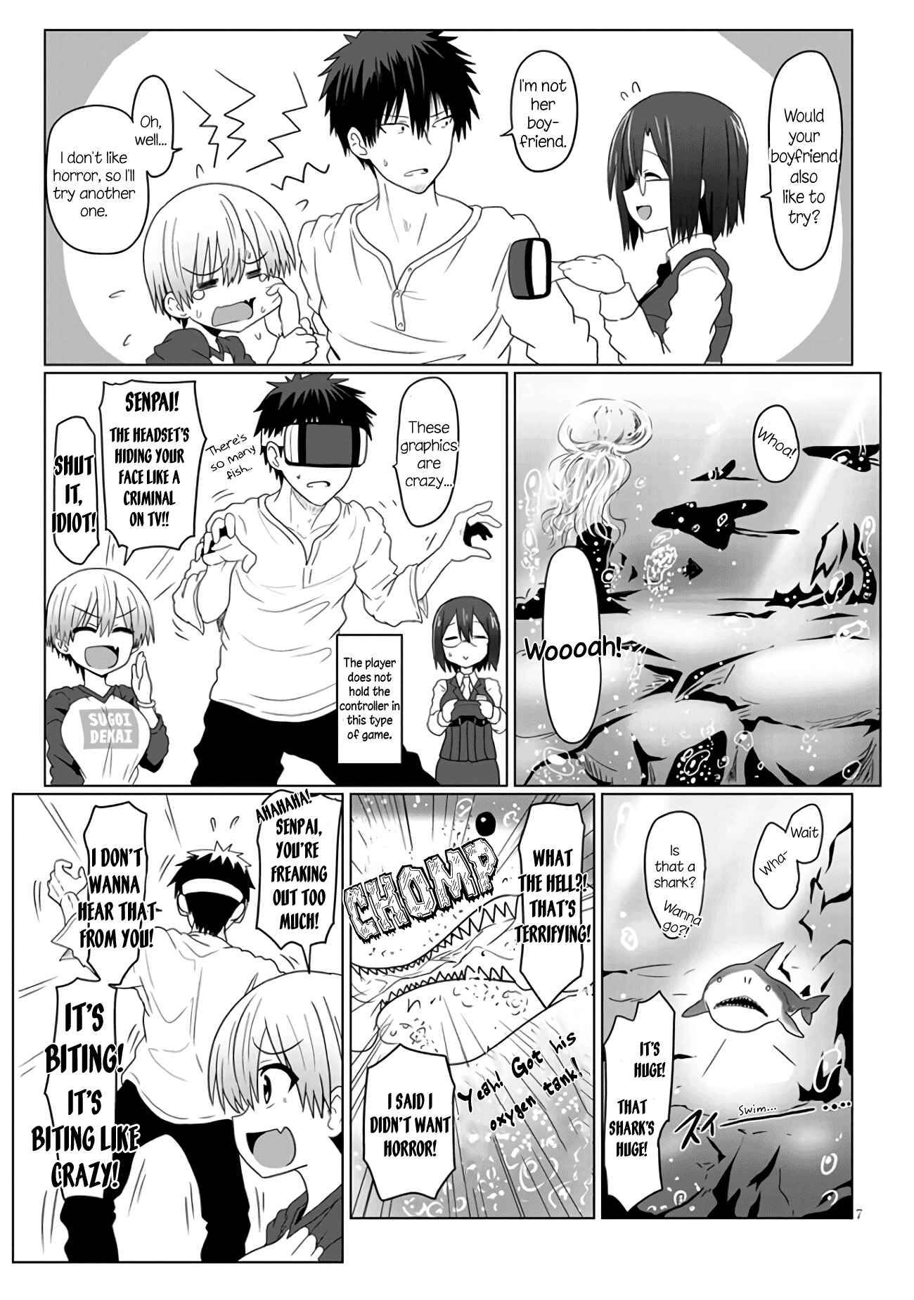 Page 3 Chapter 3.2 Uzaki-chan wa Asobitai!