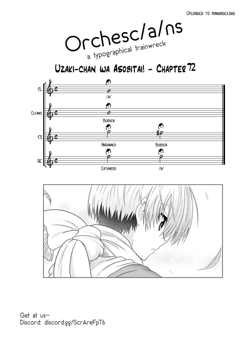 Page 17 Chapter 72 Uzaki-chan wa Asobitai!